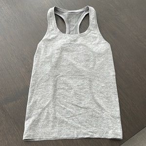 Lululemon Athletics Perfect Tank top Racer back 4 gray